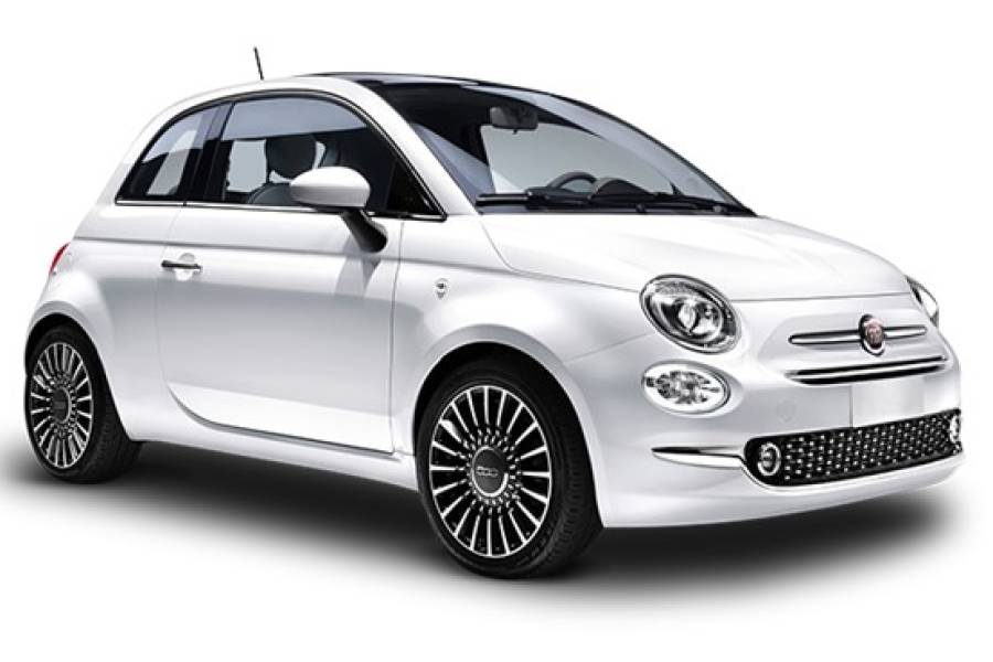 Fiat 500 for hire from Senior Car & Van Hire